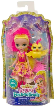 Mattel Enchantimals set panenka 15cm + zvířátko 7 druhů