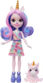 Mattel Enchantimals set panenka 15cm + zvířátko 7 druhů