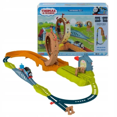 Mattel FISHER PRICE Vlaková dráha Tomáš a jeho přátelké - Údržbářská základna Mattel FISHER PRICE Vlaková dráha Tomáš a jeho přátelké - Údržbářská základna