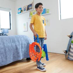 Mattel HOT WHEELS Akčná dráha s extra zákrutou herný set so 2 autíčkami