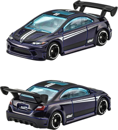 Mattel HOT WHEELS Auto angličák Silver Series Streets Of Japan set 6ks kov