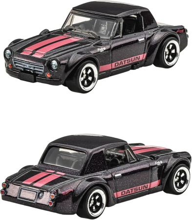 Mattel HOT WHEELS Auto angličák Silver Series Streets Of Japan set 6ks kov