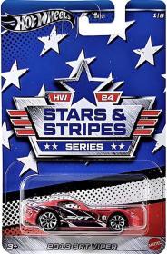 Mattel HOT WHEELS Auto angličák Stars Stripes 1:64 5 druhů kov