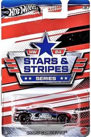 Mattel HOT WHEELS Auto angličák Stars Stripes 1:64 5 druhů kov