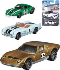 Mattel HOT WHEELS Auto kovové tématický vintage angličák 5 druhů Mattel HOT WHEELS Auto kovové tématický vintage angličák 5 druhů