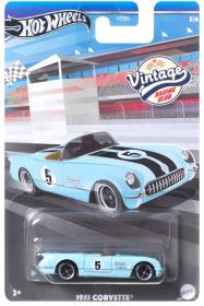 Mattel HOT WHEELS Auto kovové tématický vintage angličák 5 druhů