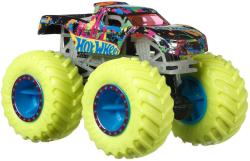 Mattel HOT WHEELS Auto Monster Truck svítící ve tmě různé druhy