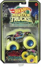 Mattel HOT WHEELS Auto Monster Truck svítící ve tmě různé druhy