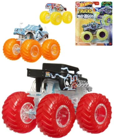 Mattel HOT WHEELS Auto Monster Trucks Power Smashers velká kola 6 druhů Mattel HOT WHEELS Auto Monster Trucks Power Smashers velká kola 6 druhů