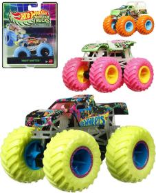 Mattel HOT WHEELS Auto Monster Trucks svítící ve tmě na baterie kov Mattel HOT WHEELS Auto Monster Trucks svítící ve tmě na baterie kov