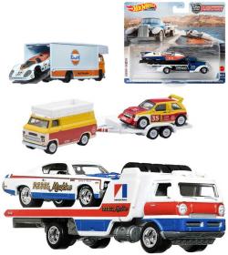 Mattel HOT WHEELS Auto náklaďák týmový 1:64 kov různé druhy Mattel HOT WHEELS Auto náklaďák týmový 1:64 kov různé druhy