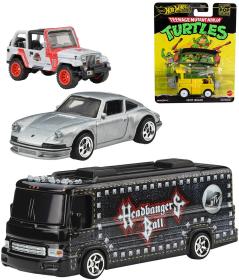 Mattel HOT WHEELS Auto Prémiový angličák POP Culture kov 5 druhů Mattel HOT WHEELS Auto Prémiový angličák POP Culture kov 5 druhů