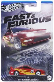 Mattel HOT WHEELS Auto Rychle a zběsile angličák různé druhy kov