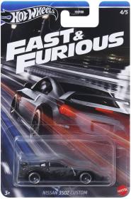 Mattel HOT WHEELS Auto Rychle a zběsile angličák různé druhy kov