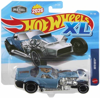 Mattel HOT WHEELS Auto XL angličák kovový 6 druhů