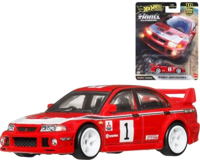 Mattel HOT WHEELS Car Culture auto angličák Mitsubishi Lancer kov