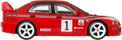 Mattel HOT WHEELS Car Culture auto angličák Mitsubishi Lancer kov
