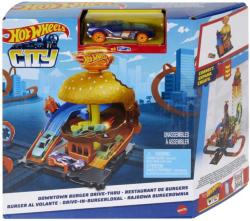 Mattel HOT WHEELS City Centrum města set akční dráha s autíčkem 3 druhy