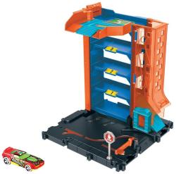 Mattel HOT WHEELS City Centrum města set akční dráha s autíčkem 3 druhy