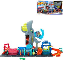 Mattel HOT WHEELS Color Reveal automyčka se žralokem set s autíčkem Mattel HOT WHEELS Color Reveal automyčka se žralokem set s autíčkem