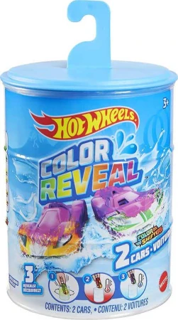 Mattel HOT WHEELS Color Reveal set 2 autíčka menia farbu vo vode Mattel HOT WHEELS Color Reveal set 2 autíčka menia farbu vo vode