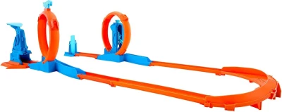 Mattel HOT WHEELS Creator Trojitá smyčka akční dráha set s autem