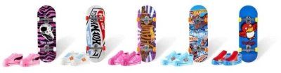 Mattel HOT WHEELS Fingerboard set skateboard + 1 pár bot různé druhy