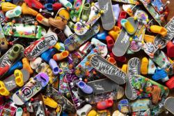 Mattel HOT WHEELS Fingerboard set skateboard + 1 pár bot různé druhy