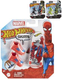Mattel HOT WHEELS Fingerboard tématický set skateboard + boty různé druhy Mattel HOT WHEELS Fingerboard tématický set skateboard + boty různé druhy
