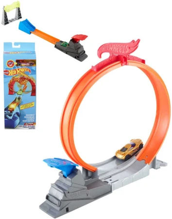 Mattel HOT WHEELS Kaskadérské kousky set akční dráha s autíčkem 4 druhy