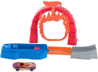 Mattel HOT WHEELS Kaskadérské kousky set akční dráha s autíčkem 4 druhy
