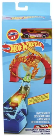 Mattel HOT WHEELS Kaskadérské kousky set akční dráha s autíčkem 4 druhy