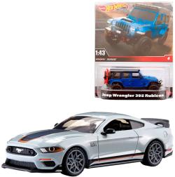 Mattel HOT WHEELS Prémiové auto angličák 1:43 kov 2 druhy