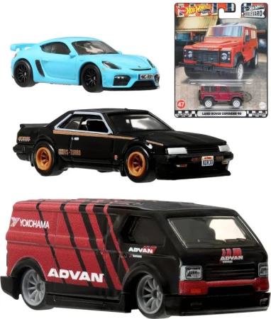 MATTEL HOT WHEELS Prémiové auto Bulvár model kovový 5 druhů