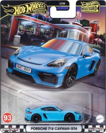 MATTEL HOT WHEELS Prémiové auto Bulvár model kovový 5 druhů