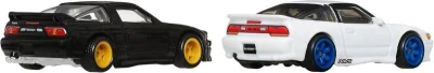 Mattel HOT WHEELS Prémiový angličák set 2 auta Nissan kov