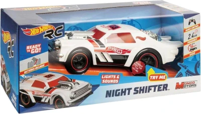 Mattel HOT WHEELS RC Auto Night Shifter na vysielačku 2,4GHz na batérie SV/ZV