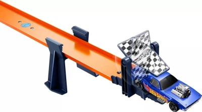 Mattel HOT WHEELS Set akční dráha + RC auto na vysílačku 2,4GHz na baterie