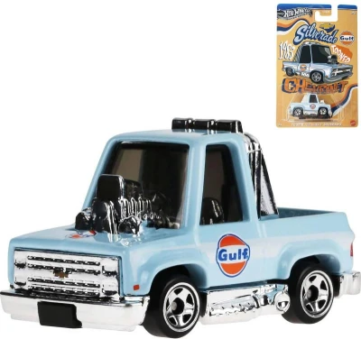 Mattel HOT WHEELS Silver Series Auto 83 Chevy Silverado angličák kov