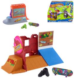 Mattel HOT WHEELS Skatepark set s fingerboardem a botami různé druhy Mattel HOT WHEELS Skatepark set s fingerboardem a botami různé druhy