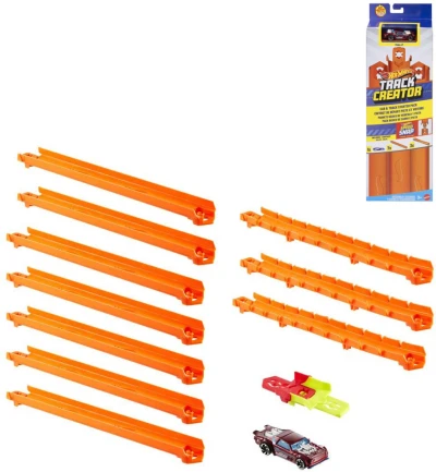 Mattel HOT WHEELS Track Creator startovací sada s autem Speed Snap