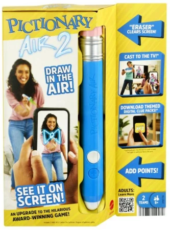 Mattel Hra elektronická Pictonary Air 2.0 interaktivní kreslení do vzduchu na baterie Mattel Hra elektronická Pictonary Air 2.0 interaktivní kreslení do vzduchu na baterie