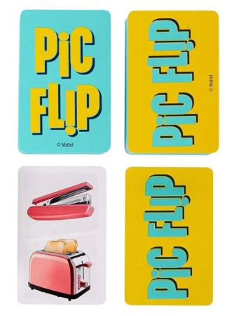 Mattel Hra Pic Flip karetní hra