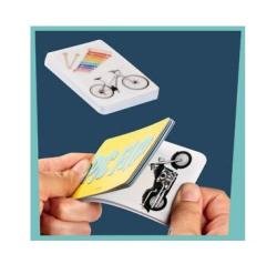 Mattel Hra Pic Flip karetní hra