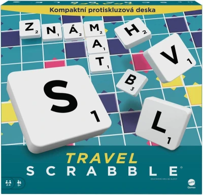 Mattel HRA Scrabble cestovní CZ (společenská hra) Mattel HRA Scrabble cestovní CZ (společenská hra)