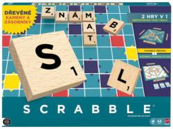 Mattel HRA Scrabble dřevěná edice CZ (společenská hra) Mattel HRA Scrabble dřevěná edice CZ (společenská hra)