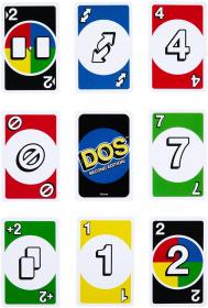 Mattel HRA Uno DOS karty 2. vydání (společenská hra)