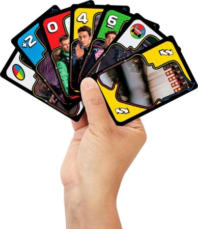 Mattel HRA Uno karty Formule 1 (společenská hra)