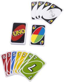 Mattel HRA Uno karty Get Wild nové (společenská hra)