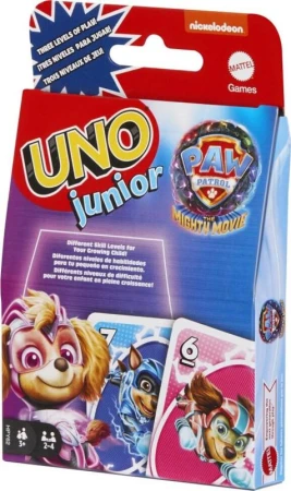 Mattel HRA Uno karty Junior Tlapková Patrola (společenská hra)